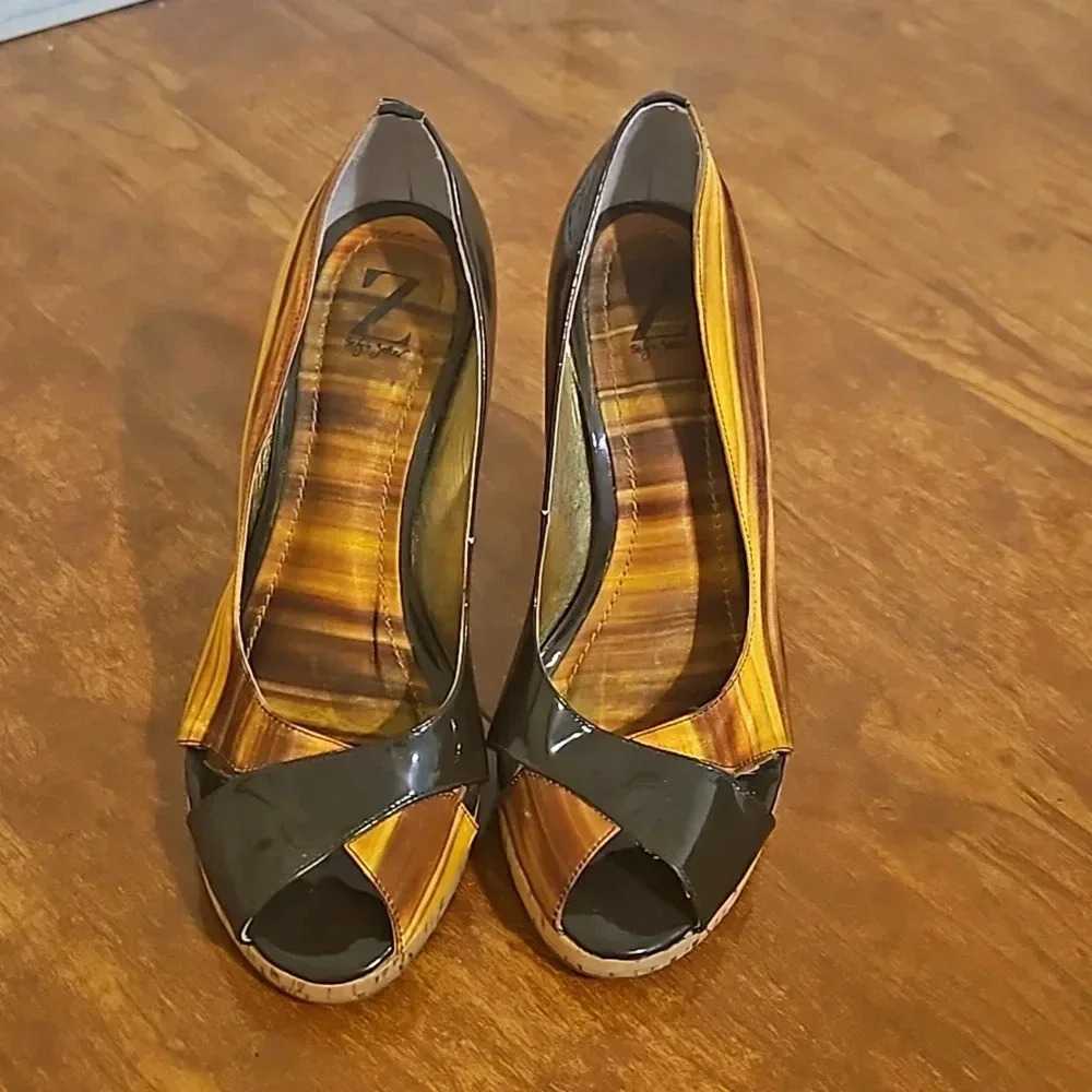 Sergio Zelcer Handmade Satin Heels